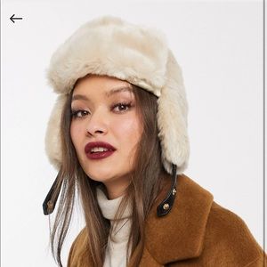 River Island NWT Fur Hat
